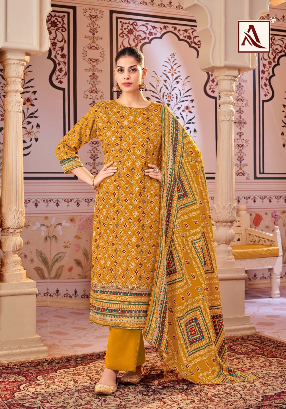New Designer Suits : MADHUBANI - Image 7