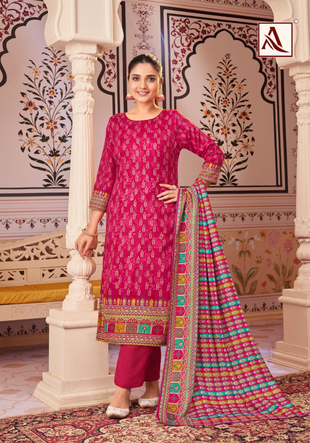 New Designer Suits : MADHUBANI - Image 4