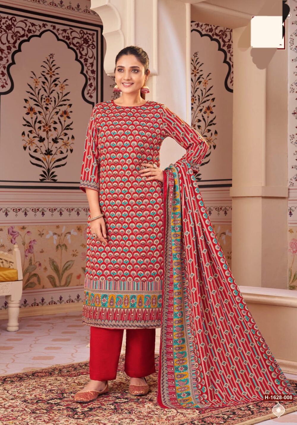 New Designer Suits : MADHUBANI - Image 2