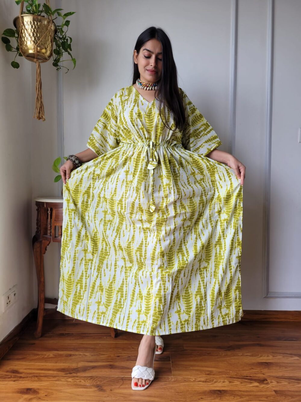 kaftans All Hand Block printed Long KAFTAN - Image 2