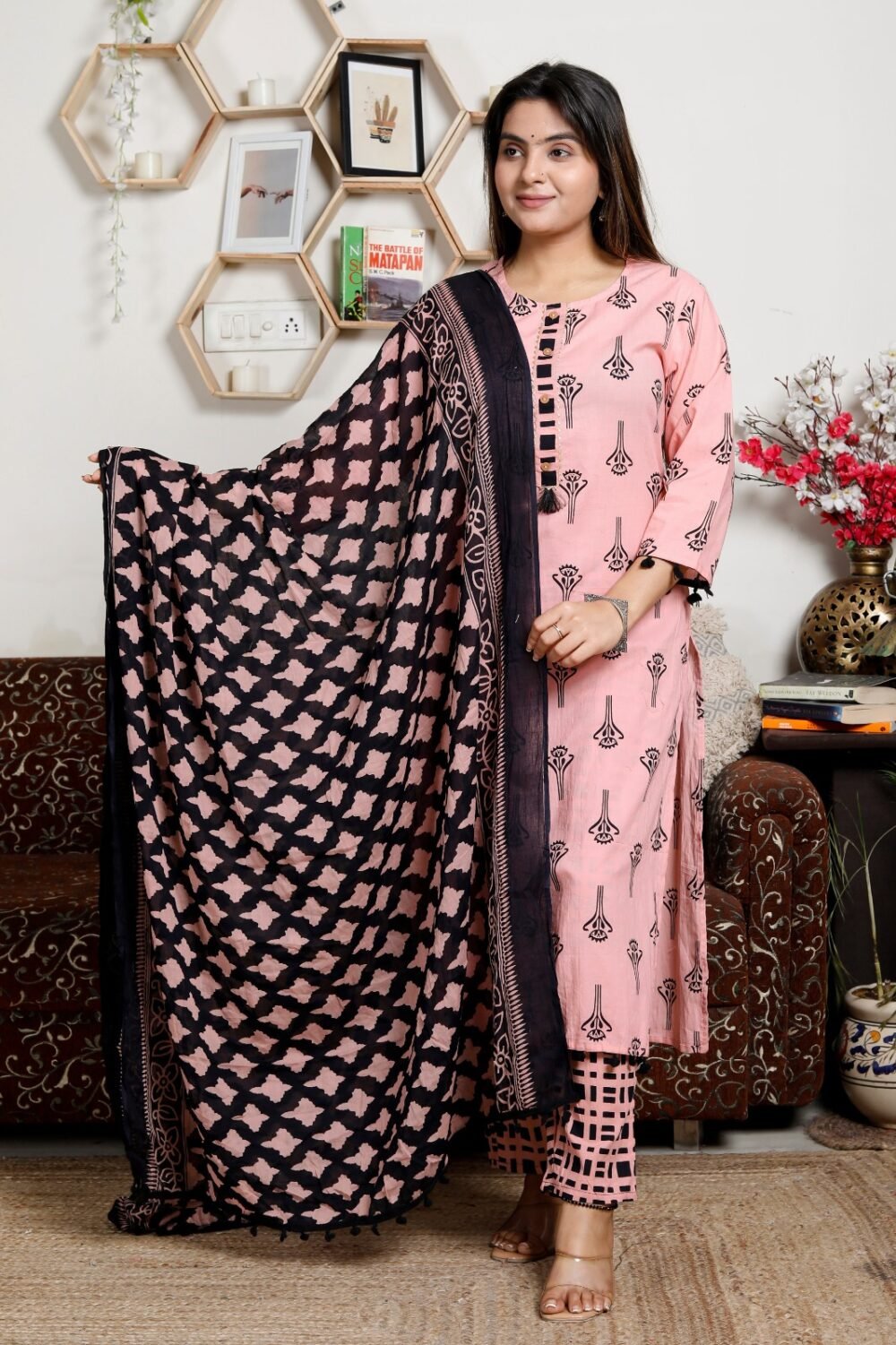New Lounch Embroidered Cord Set - Image 25