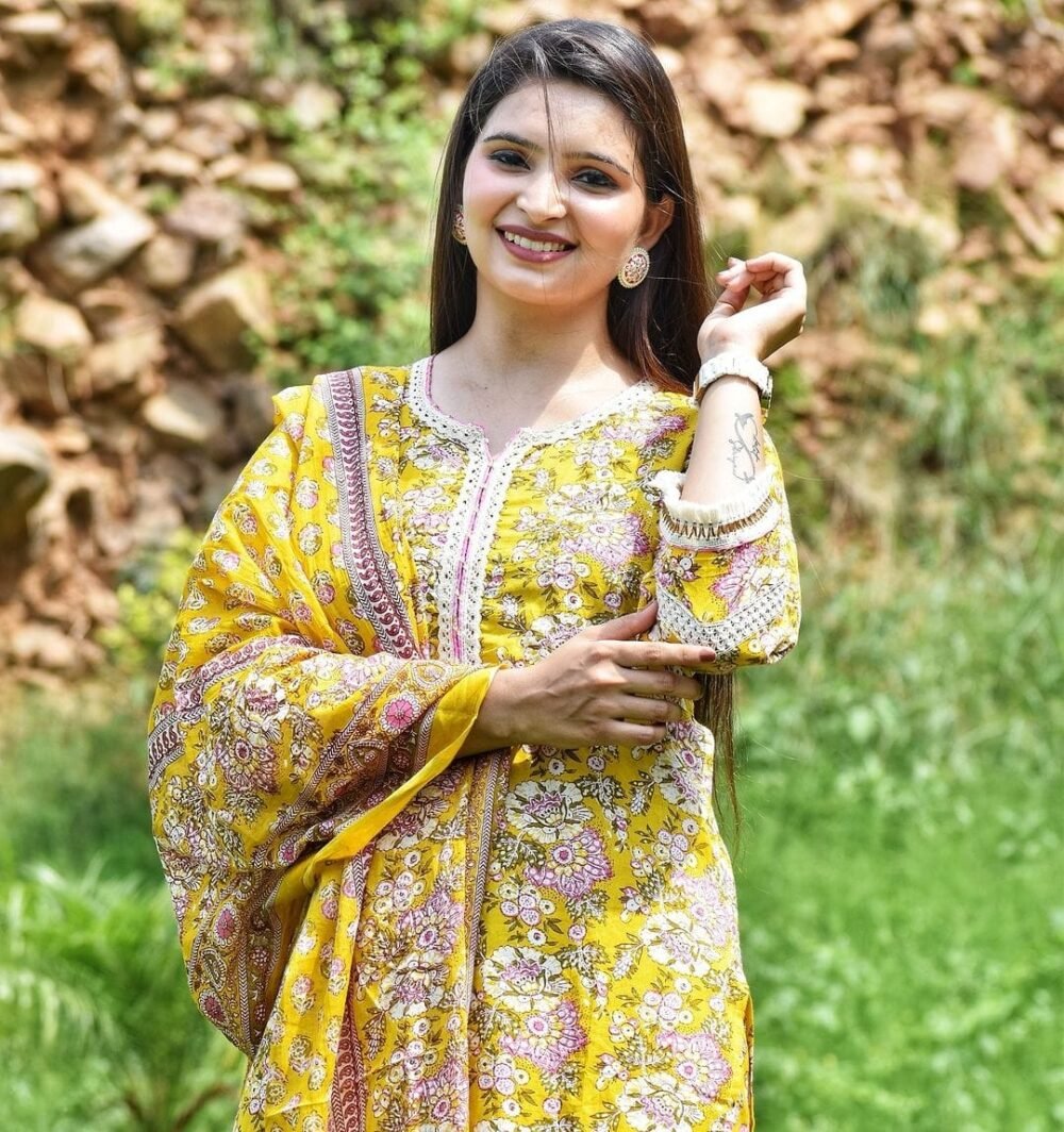 New Flower Print Suit Set - Image 3