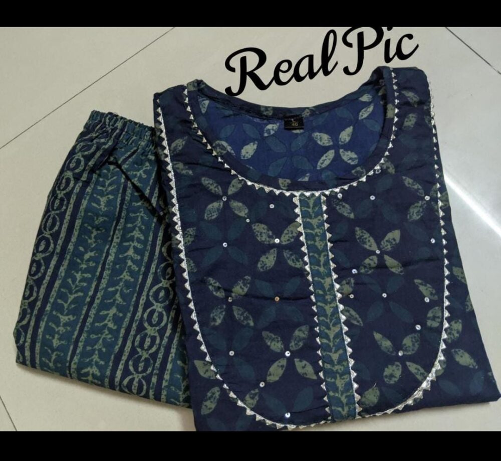 Rayon Kurti Pant Set - Image 5