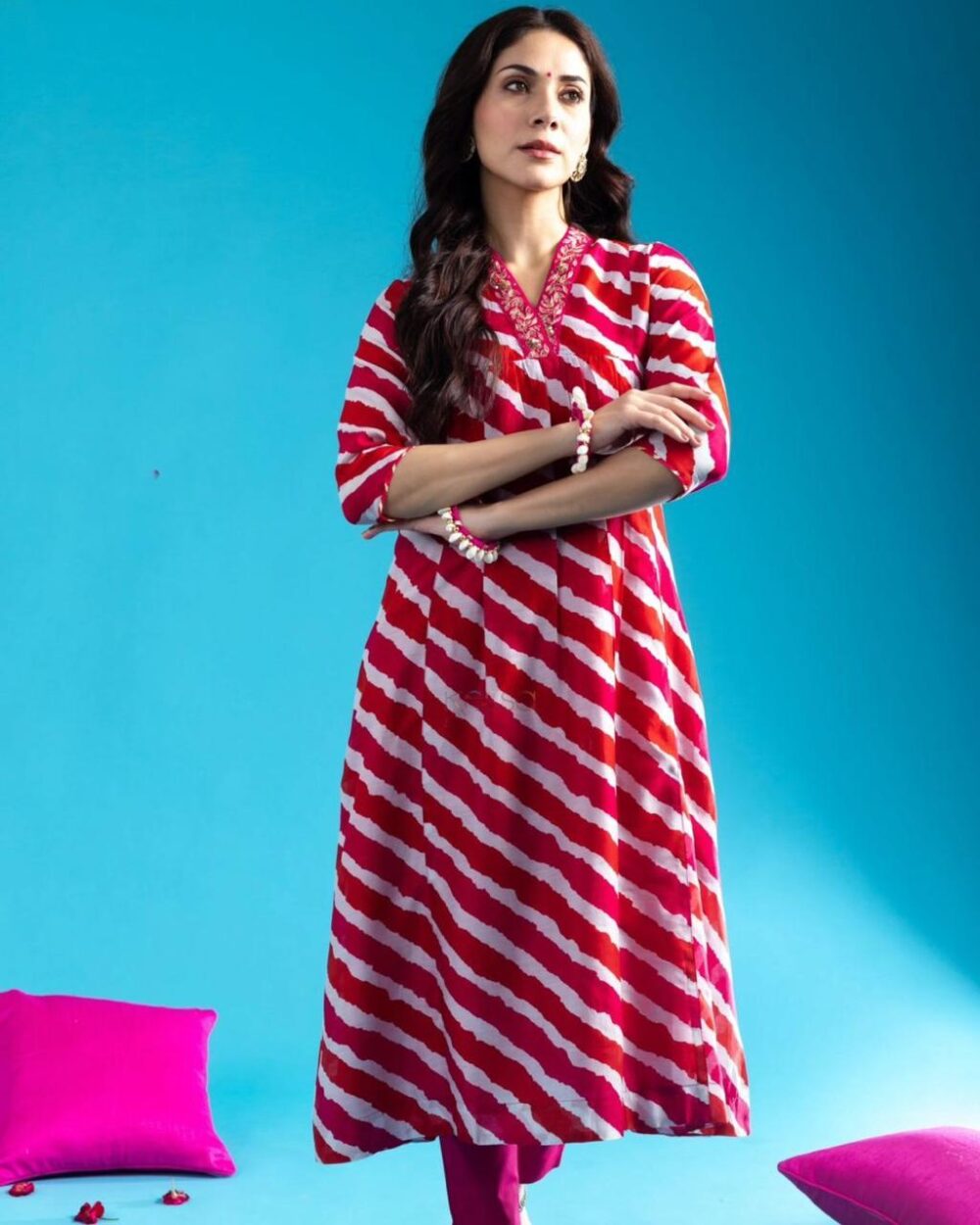 New Launch ❤️  Get festive ready with Anarkali Pattern - Image 5