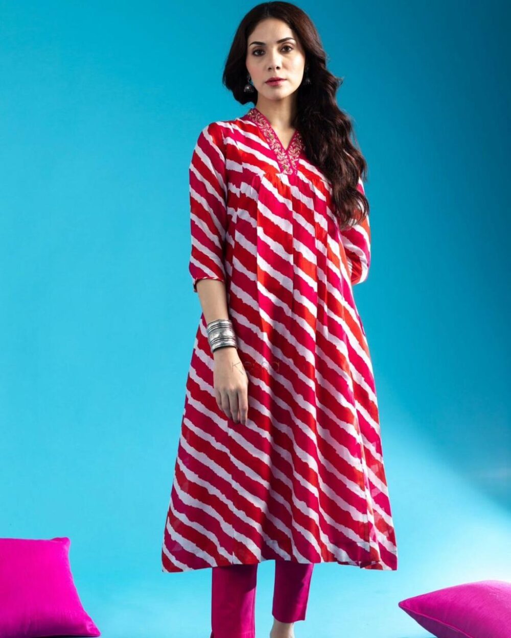 New Launch ❤️  Get festive ready with Anarkali Pattern - Image 6