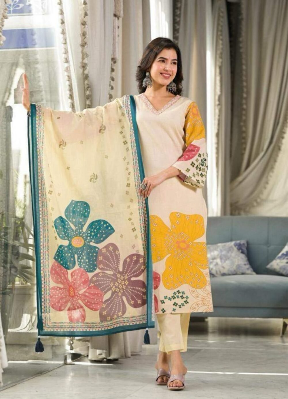 *Winter special 3 pcs suit with inner linning* - Image 6