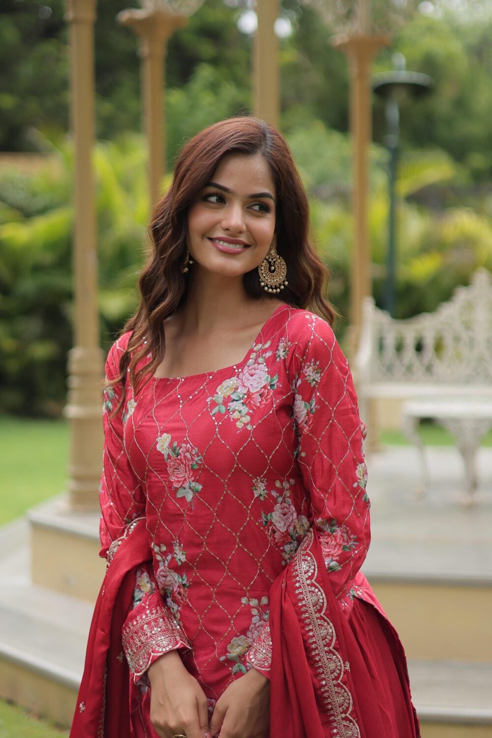 PREMIUM DESIGNER READYMADE KURTI-PLAZOO-DUPATTA COLLECTIONS. - Image 6