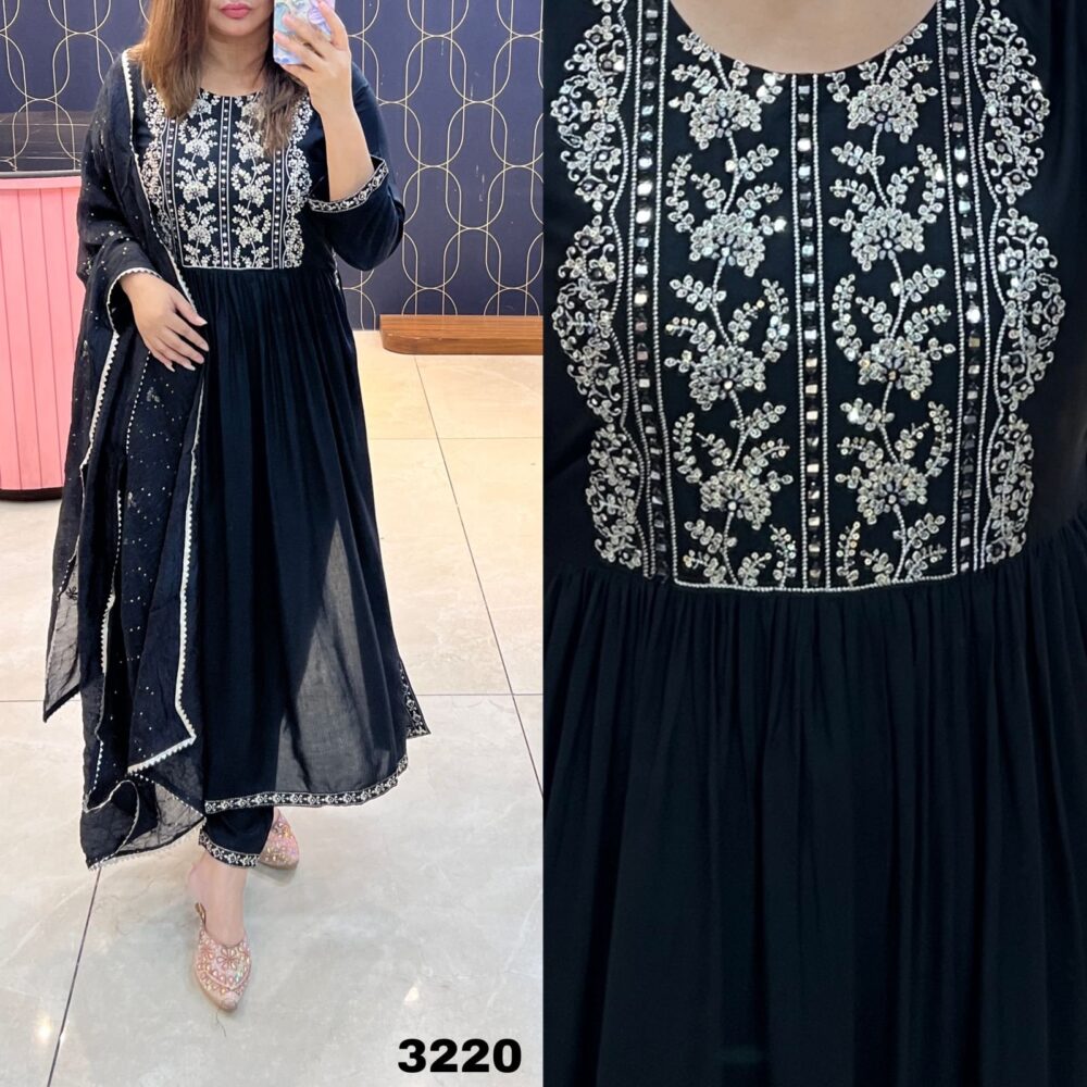 Nyra Cotton Kurti With Pant, & Dupatta* - Image 2