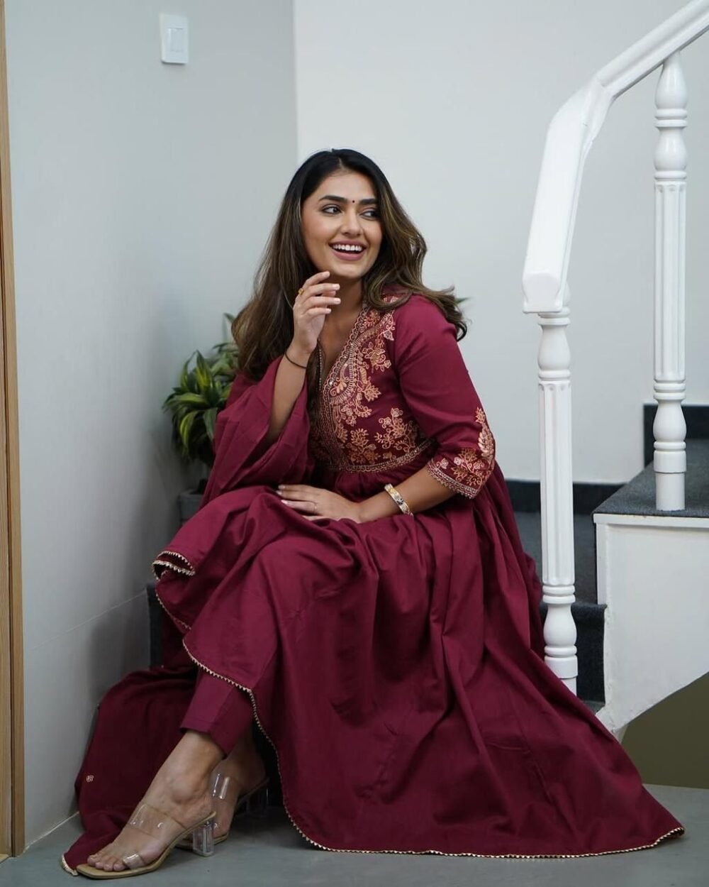 *NEW COLOUR LAUNCHING Voluminous Beutiful Suit Set* - Image 2