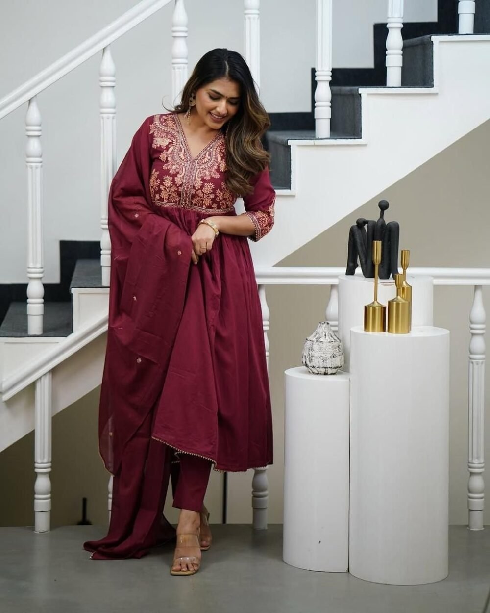 *NEW COLOUR LAUNCHING Voluminous Beutiful Suit Set* - Image 7