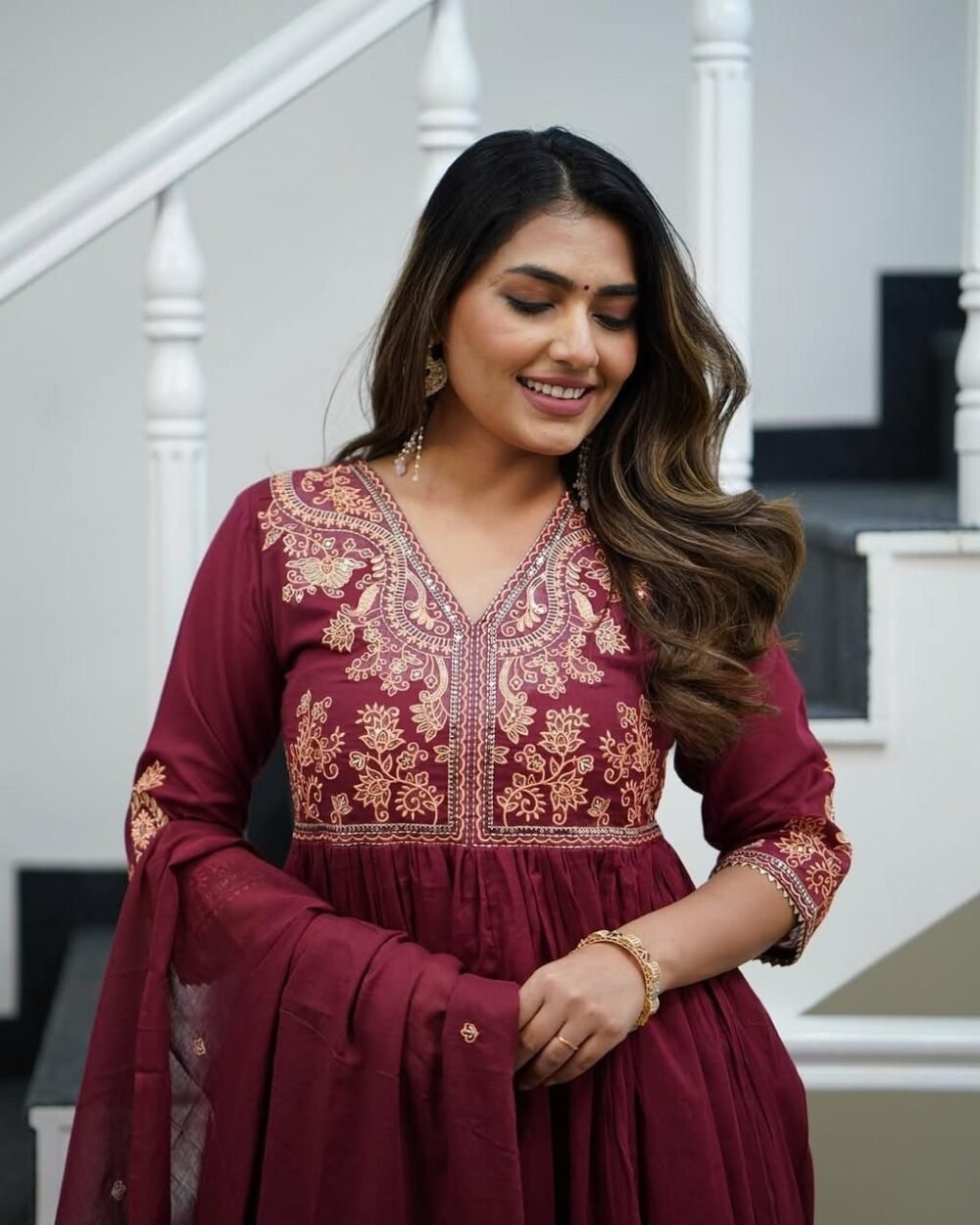*NEW COLOUR LAUNCHING Voluminous Beutiful Suit Set* - Image 5