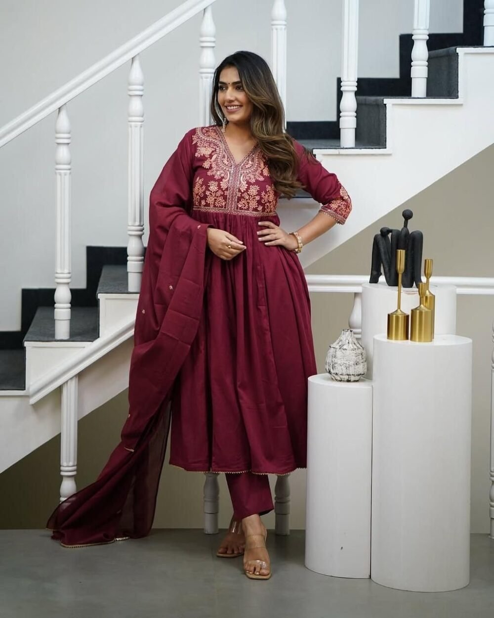 *NEW COLOUR LAUNCHING Voluminous Beutiful Suit Set*