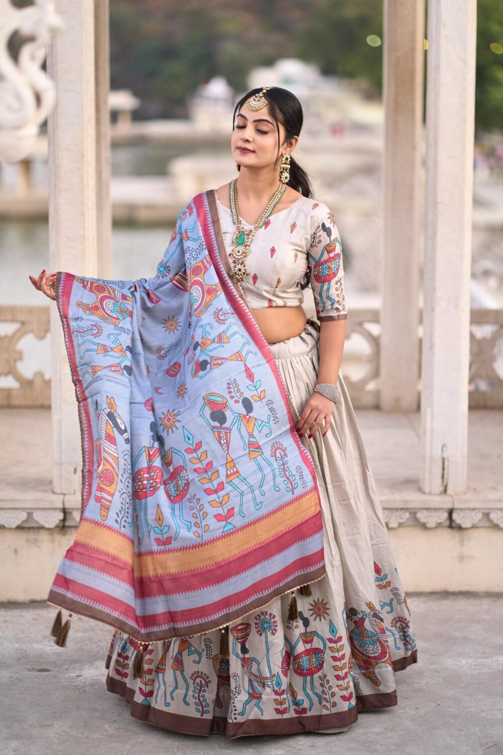 *New Arrivals Designer Kalamkari Lehenga Sets* 👜 - Image 7