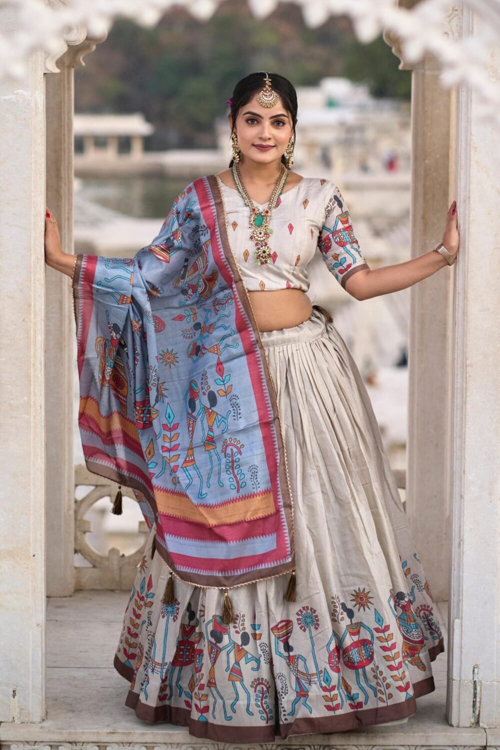 *New Arrivals Designer Kalamkari Lehenga Sets* 👜 - Image 5