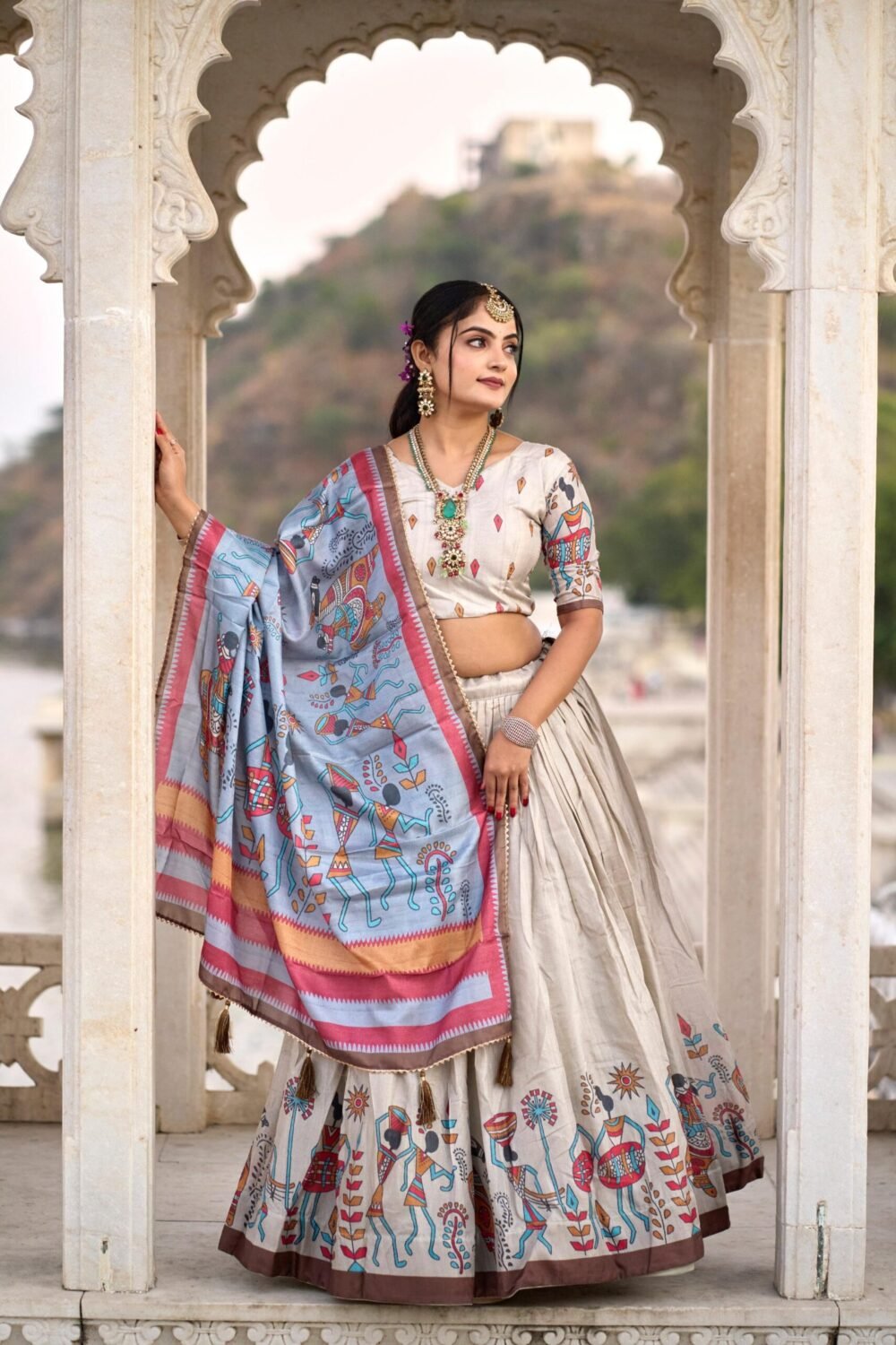*New Arrivals Designer Kalamkari Lehenga Sets* 👜 - Image 4