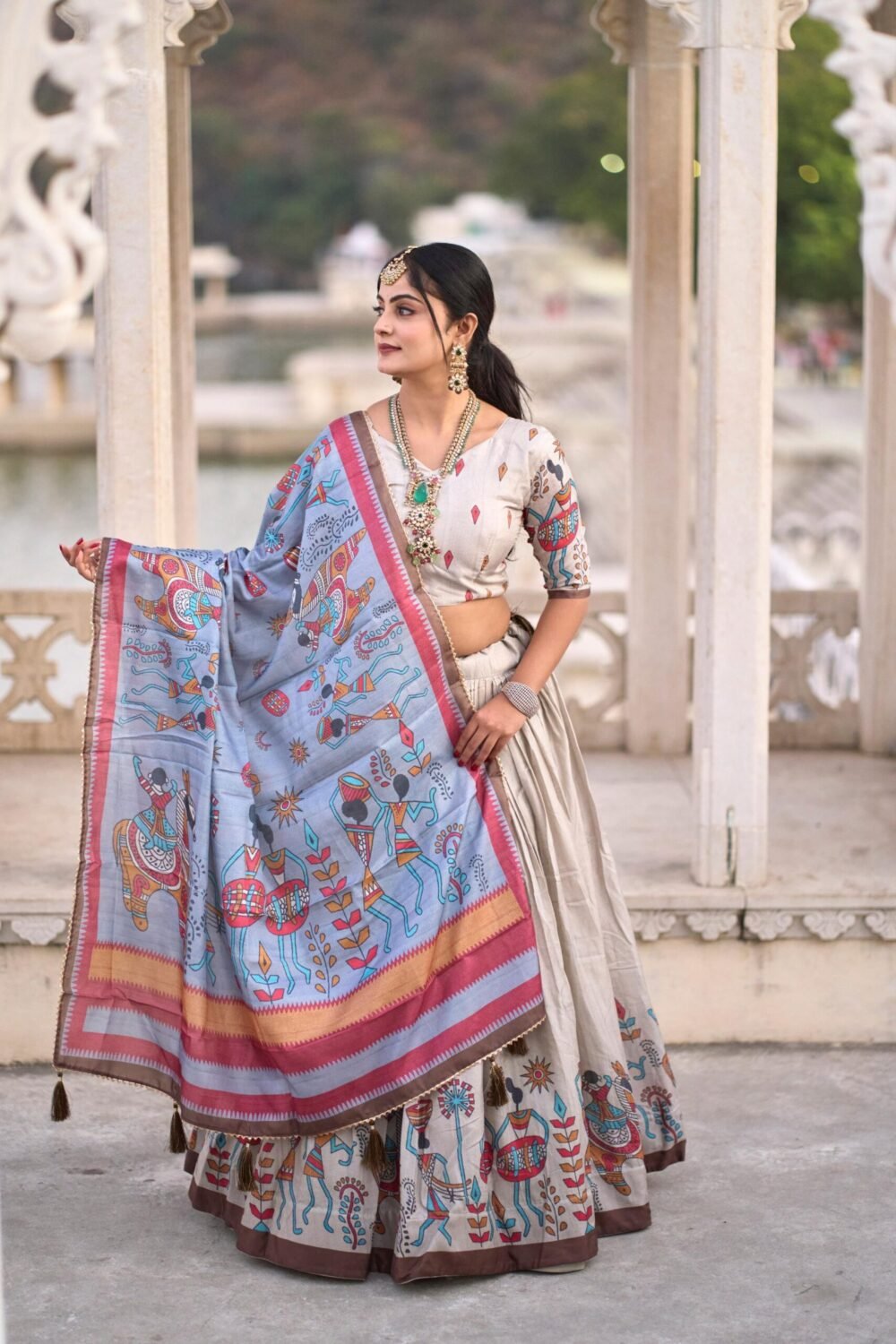 *New Arrivals Designer Kalamkari Lehenga Sets* 👜 - Image 6