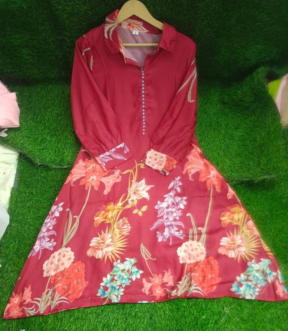 This stunning set features a beautiful plazzo bottom and Designer Kurta with a neck line adorned with gorgeous detailing.... - Image 6