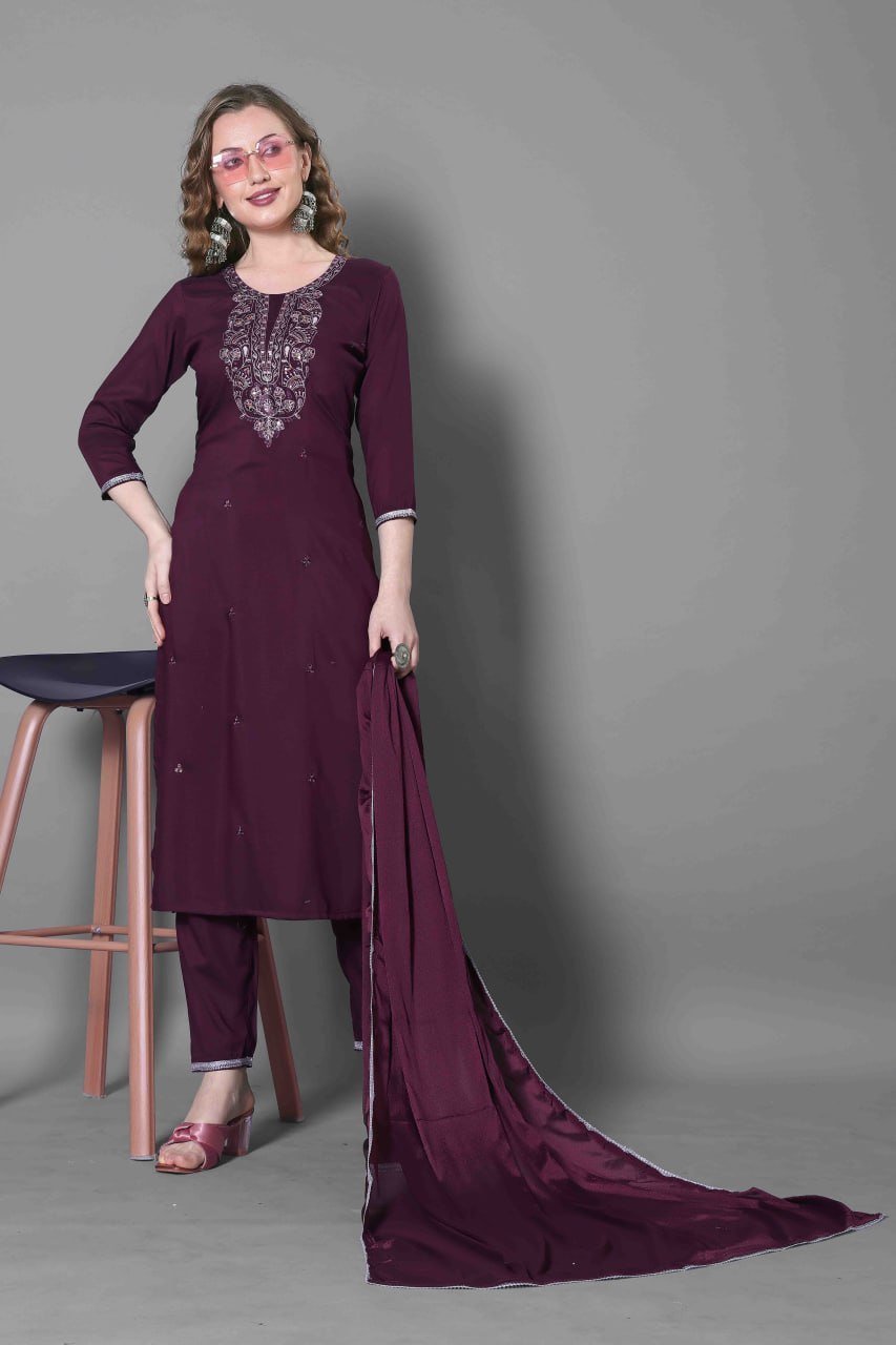๐ One More Most Beautiful and Attractive Catalog Add ๐
๐ KURTI WITH PANT & DUPATTA๐ - Image 5