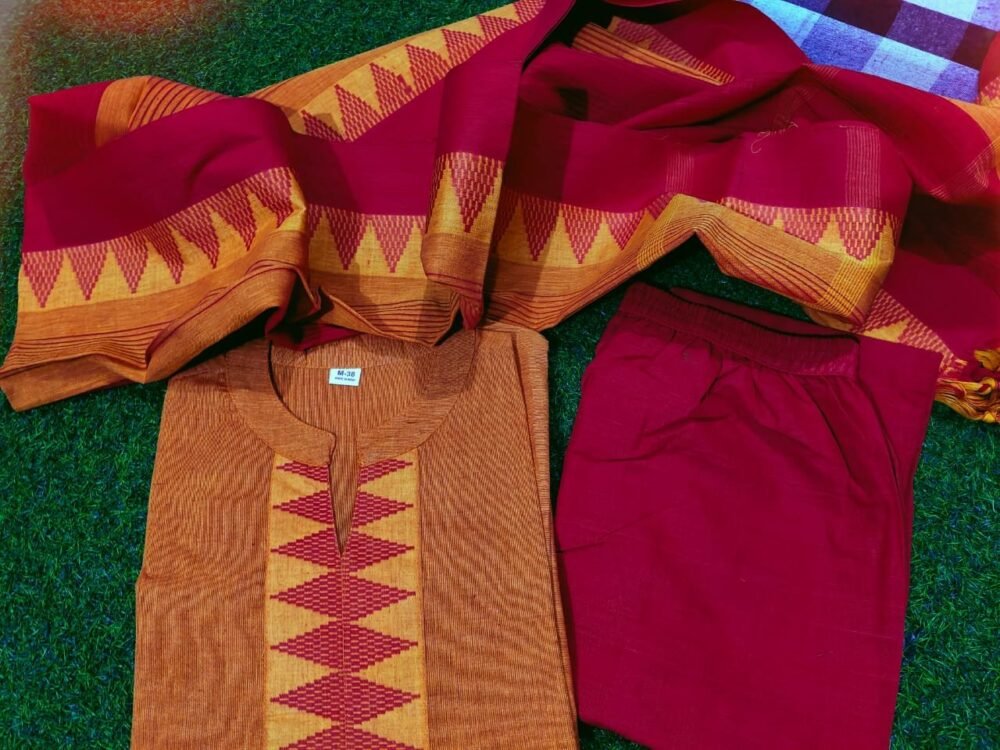 *New launch😍😍*
South Cotton Mangalgiri Anarkali Set - Image 4