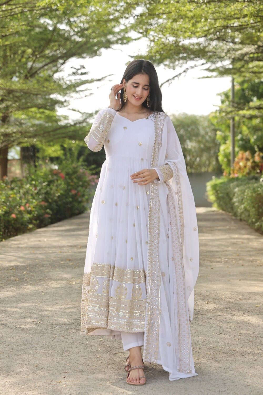 PREMIUM*READYMADE*ANARKALI*SUIT*SET - Image 8