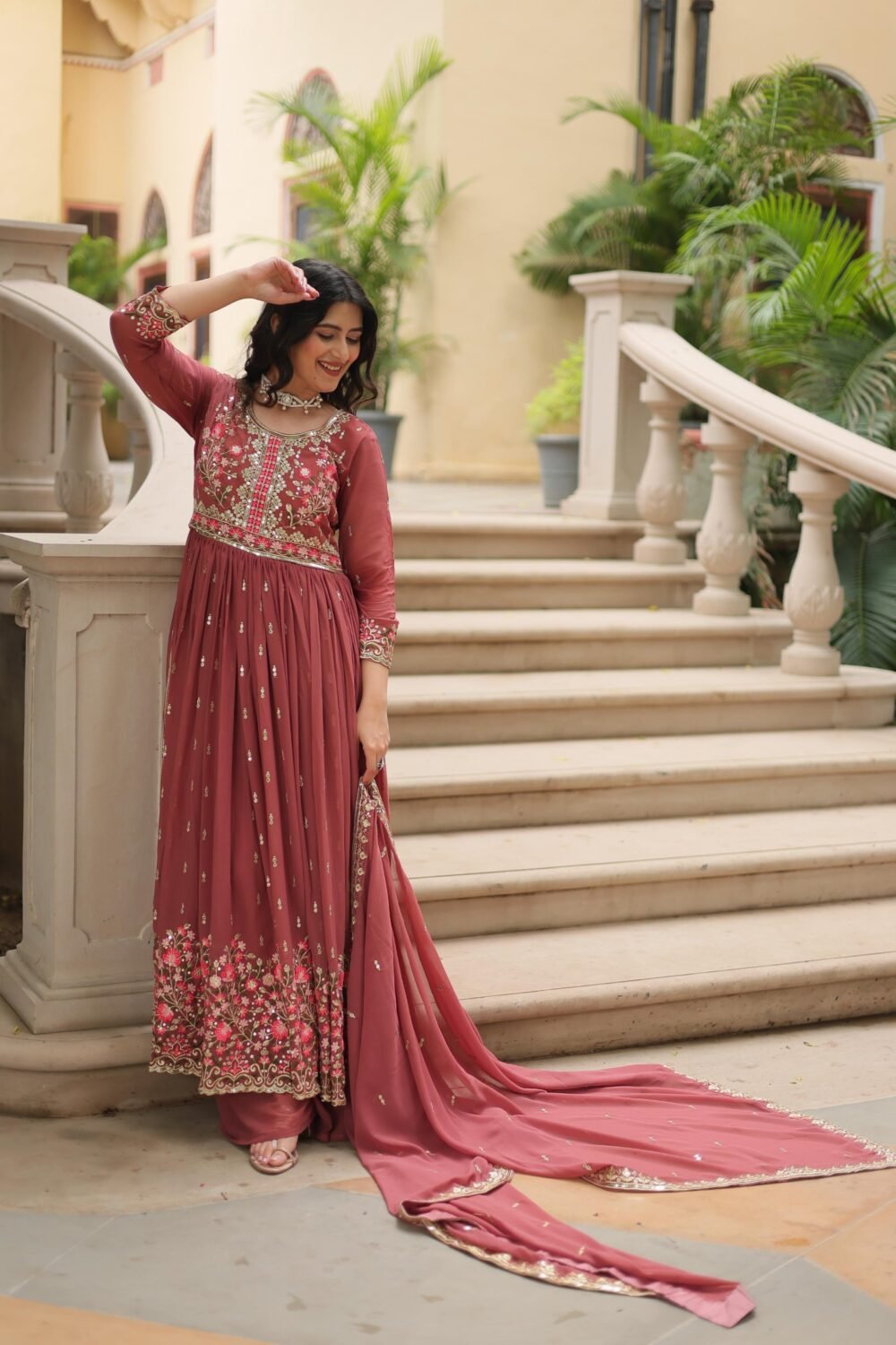 👗 *PREMIUM DESIGNER READYMADE TOP-SHARARA-DUPATTA COLLECTIONS 2025*💃🏼 - Image 5