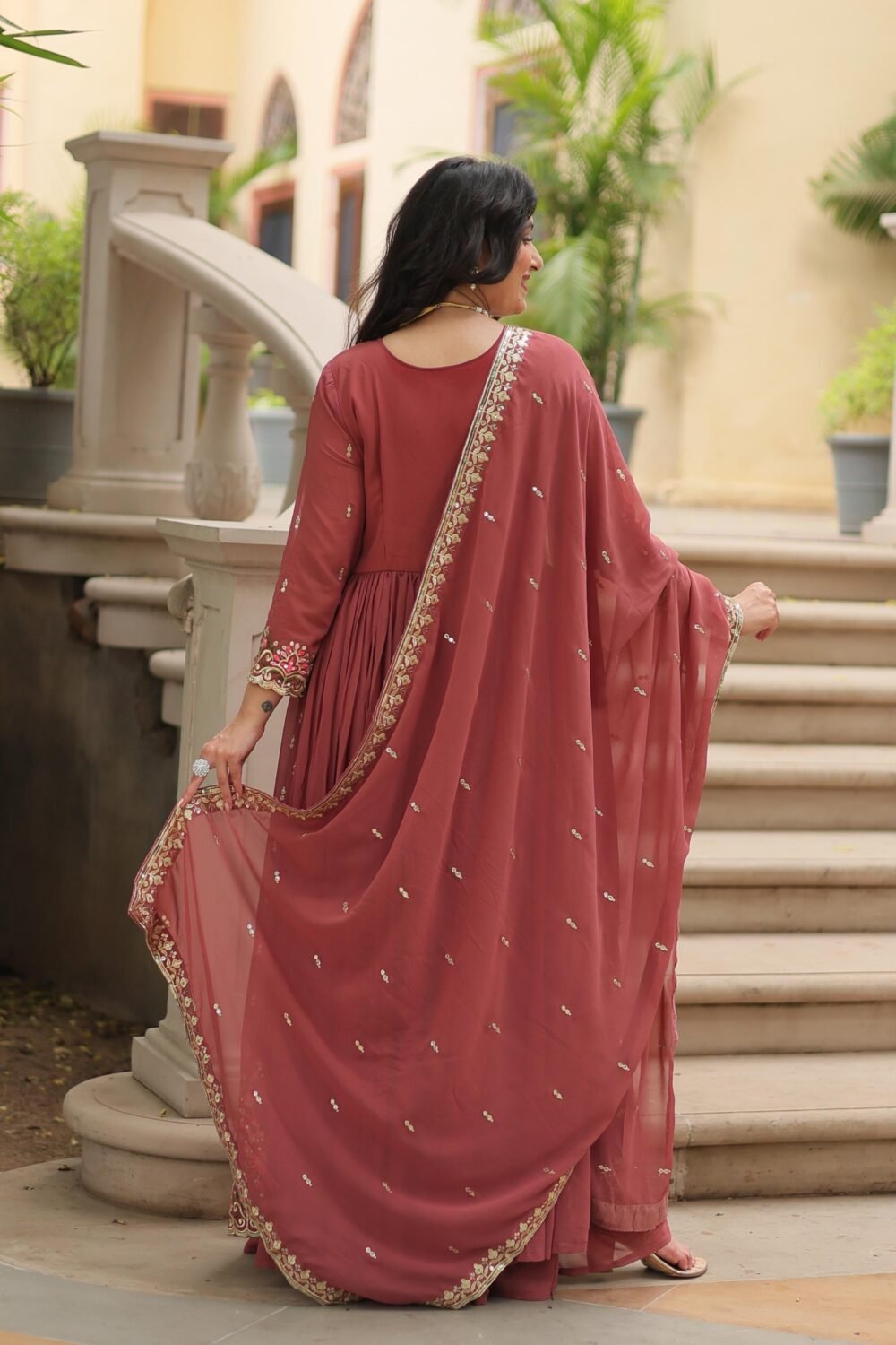 👗 *PREMIUM DESIGNER READYMADE TOP-SHARARA-DUPATTA COLLECTIONS 2025*💃🏼 - Image 6