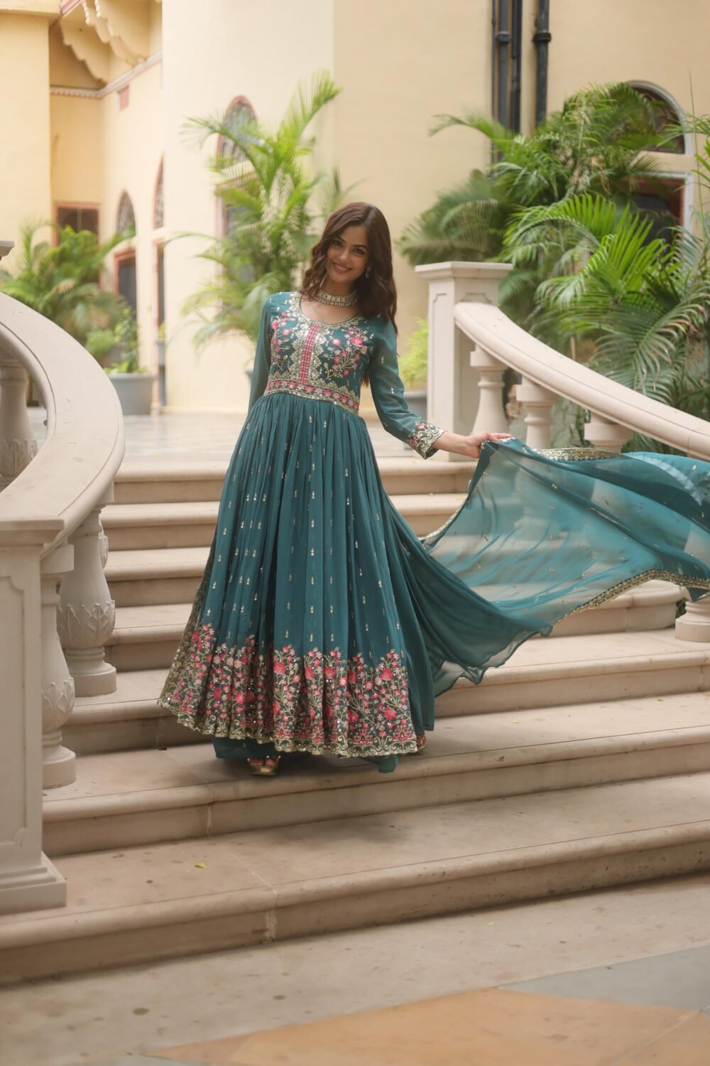 👗 *PREMIUM DESIGNER READYMADE TOP-SHARARA-DUPATTA COLLECTIONS 2025*💃🏼 - Image 2