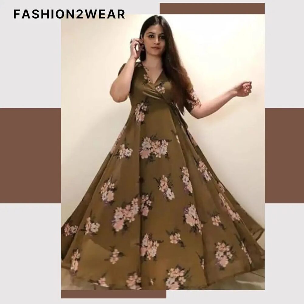 ELEGANT GEORGETTE ANARKALI GOWN

Shop now at Modernfashions.in and get a stunning Women's Georgette Long Sleeve Round Neck All Over Print Maxi Length Anarkali Stitched Gown! - Image 7