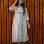 Designer collection of dresses.