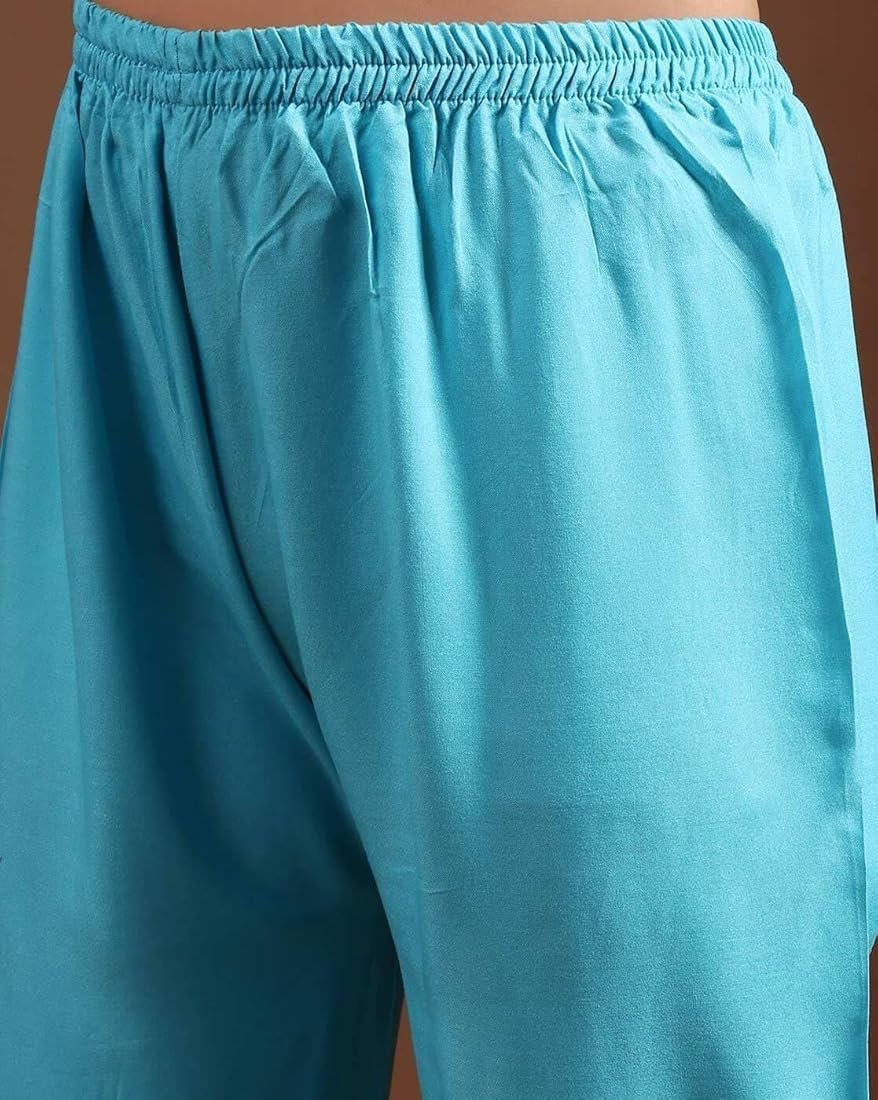 ## ๐ธ Women's Rayon Lucknowi Chikankari Embroidered Kurta Set ๐ธ - Image 14