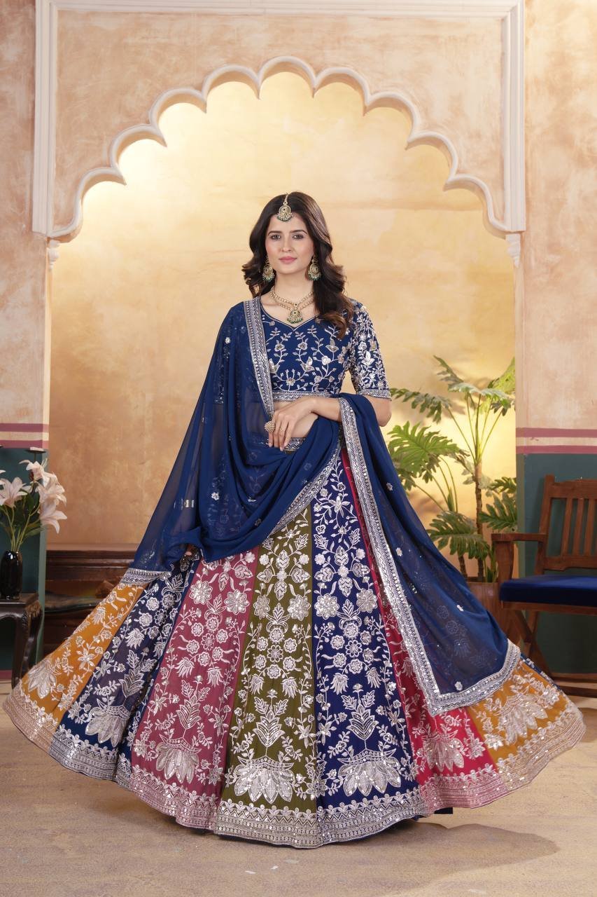 **DESIGNER PREMIUM LEHENGA SET** 🌟
🔖 *SKU CODE: D ON5053*