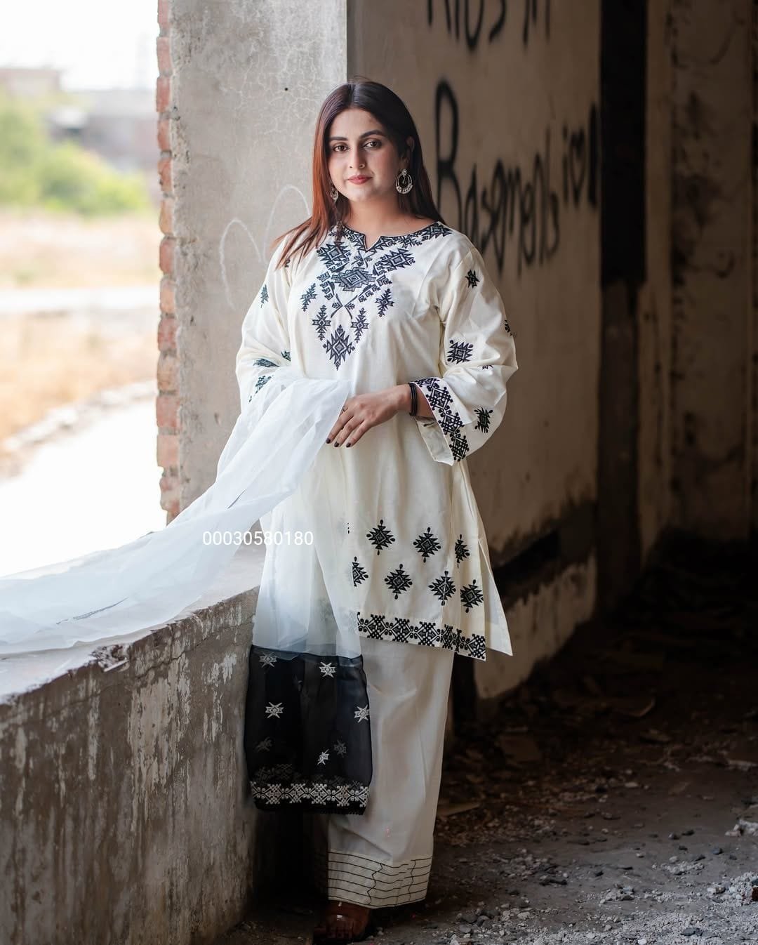 Gorgeous Kurti-Plazzo Set - Image 6