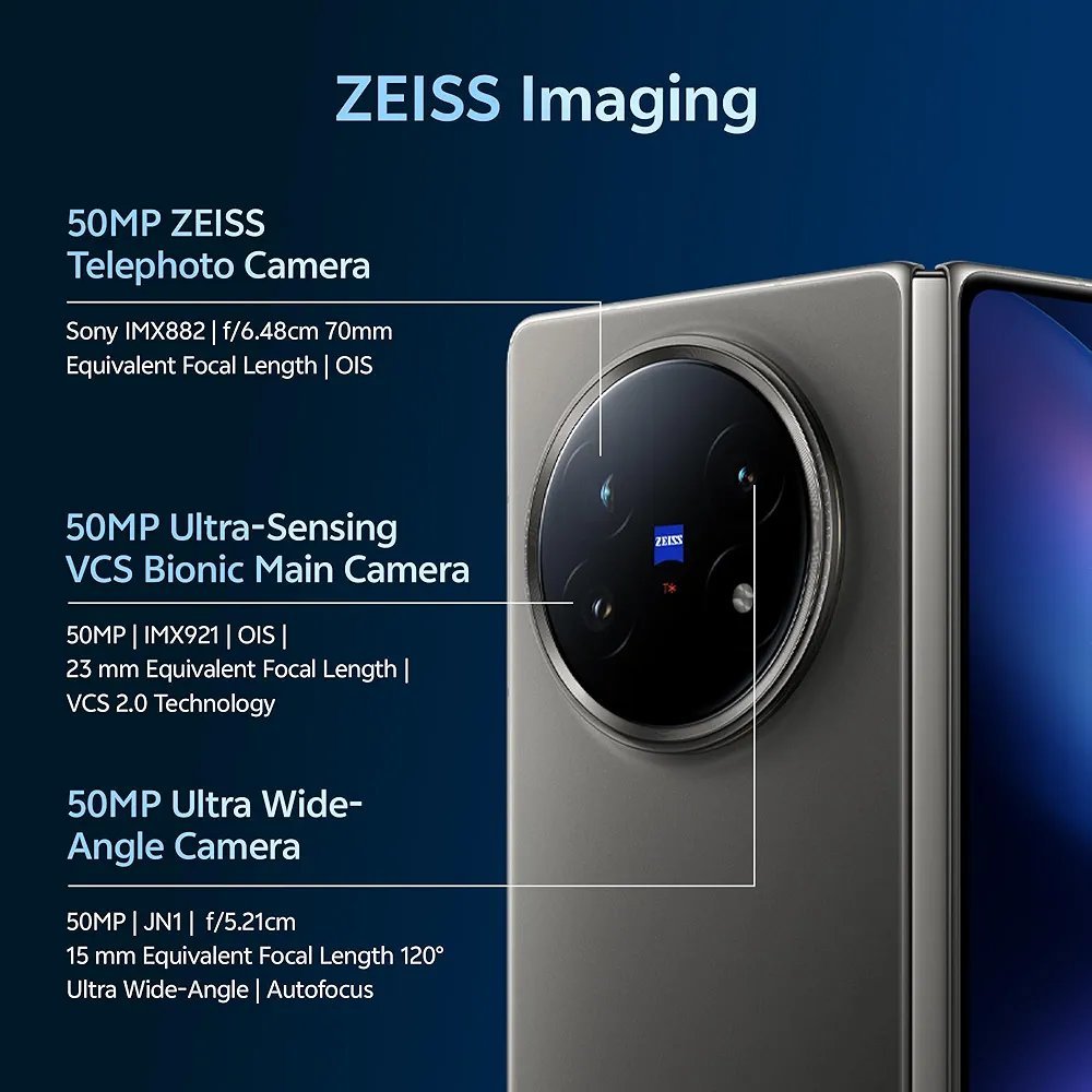 🔥 Modernfashions.in Exclusive Offer 🔥
Introducing: VIVO X Fold5 – Titanium Gray
(16GB RAM | 512GB Storage) - Image 3