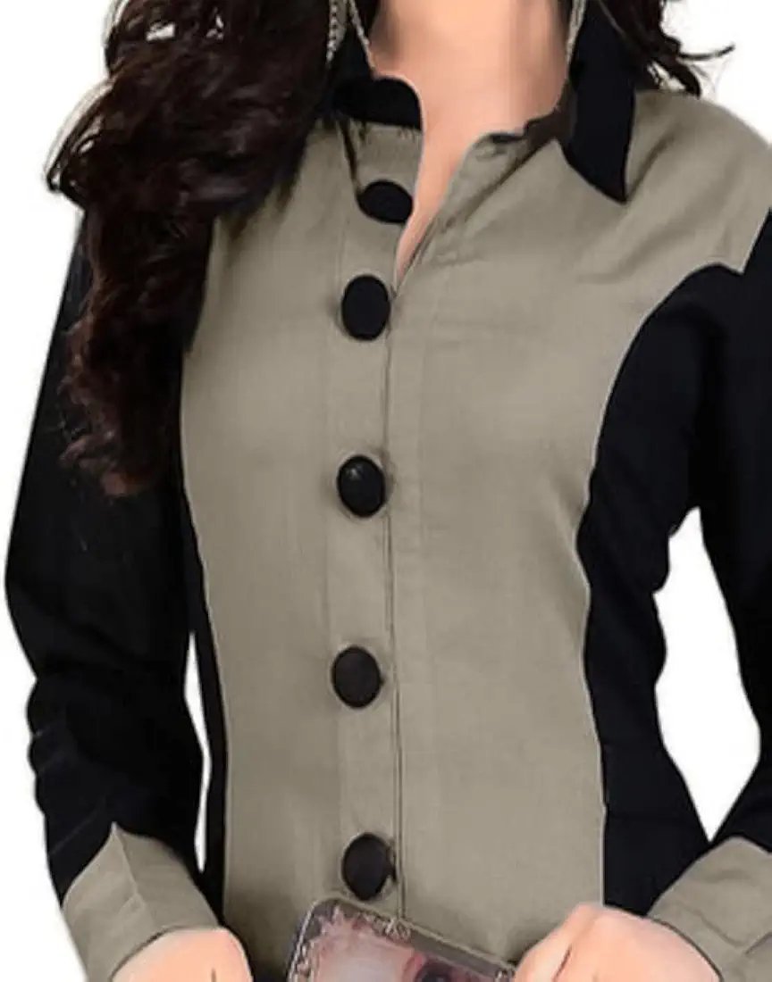 Women’s Rayon Regular A-Line Kurti with Fully Stitched Plain Long Kurta - Image 8