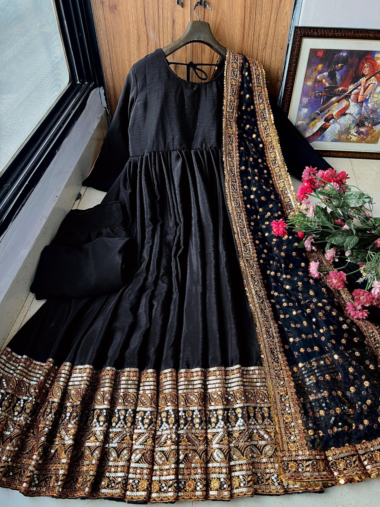 🌟 New Arrivals Alert! 🌟
💐 Introducing Our Sabyasachi-Inspired Designer Ensemble 💐 - Image 11