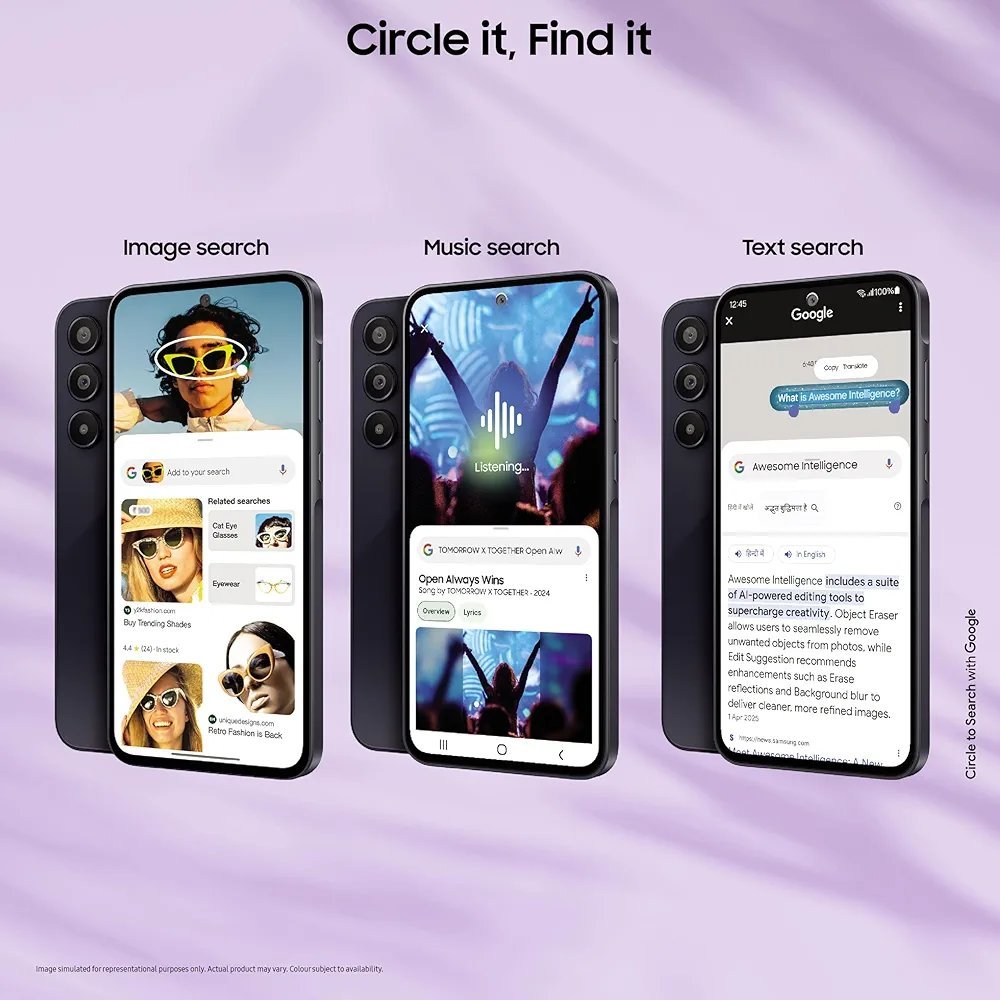 🌟 Samsung Galaxy A35 5G – Awesome Navy (8GB RAM, 256GB / 128GB Storage)
Now Available on Modernfashions.in - Image 13