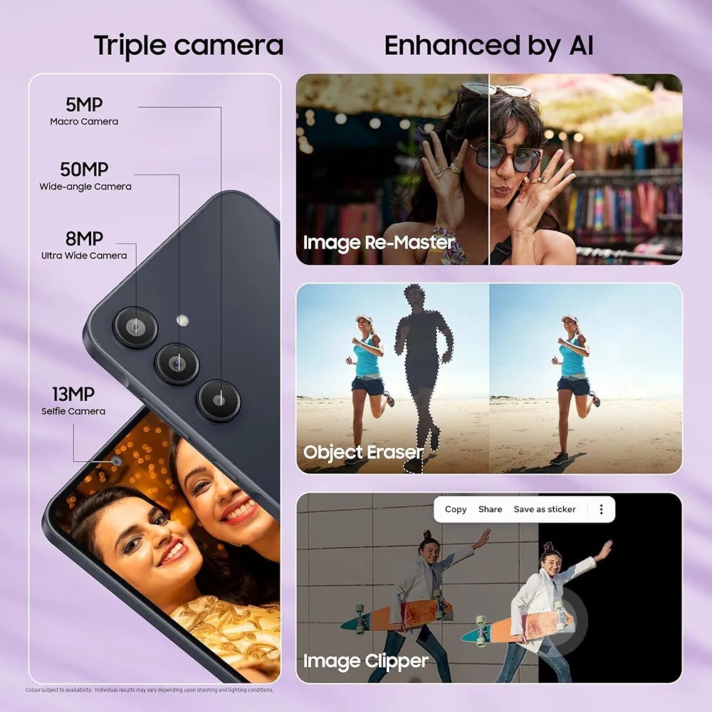 🌟 Samsung Galaxy A35 5G – Awesome Navy (8GB RAM, 256GB / 128GB Storage)
Now Available on Modernfashions.in - Image 5