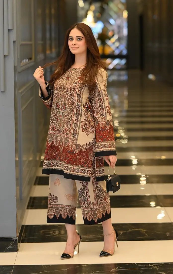 Rayon Printed Straight Kurta with Palazzo
Stylish Ethnic Co-Ord Set for Women - Image 6