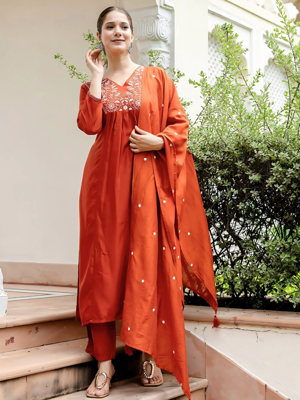 ๐ One More Most Beautiful and Attractive Catalog Add ๐
๐ KURTI WITH PANT & DUPATTA๐ - Image 2